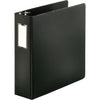 Business Source Binder Lblhldr Slant 3" Bk