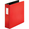 Business Source Binder Lblhldr Slant 3" Rd
