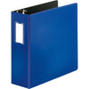 Business Source Binder Lblhldr Slant 4" Be
