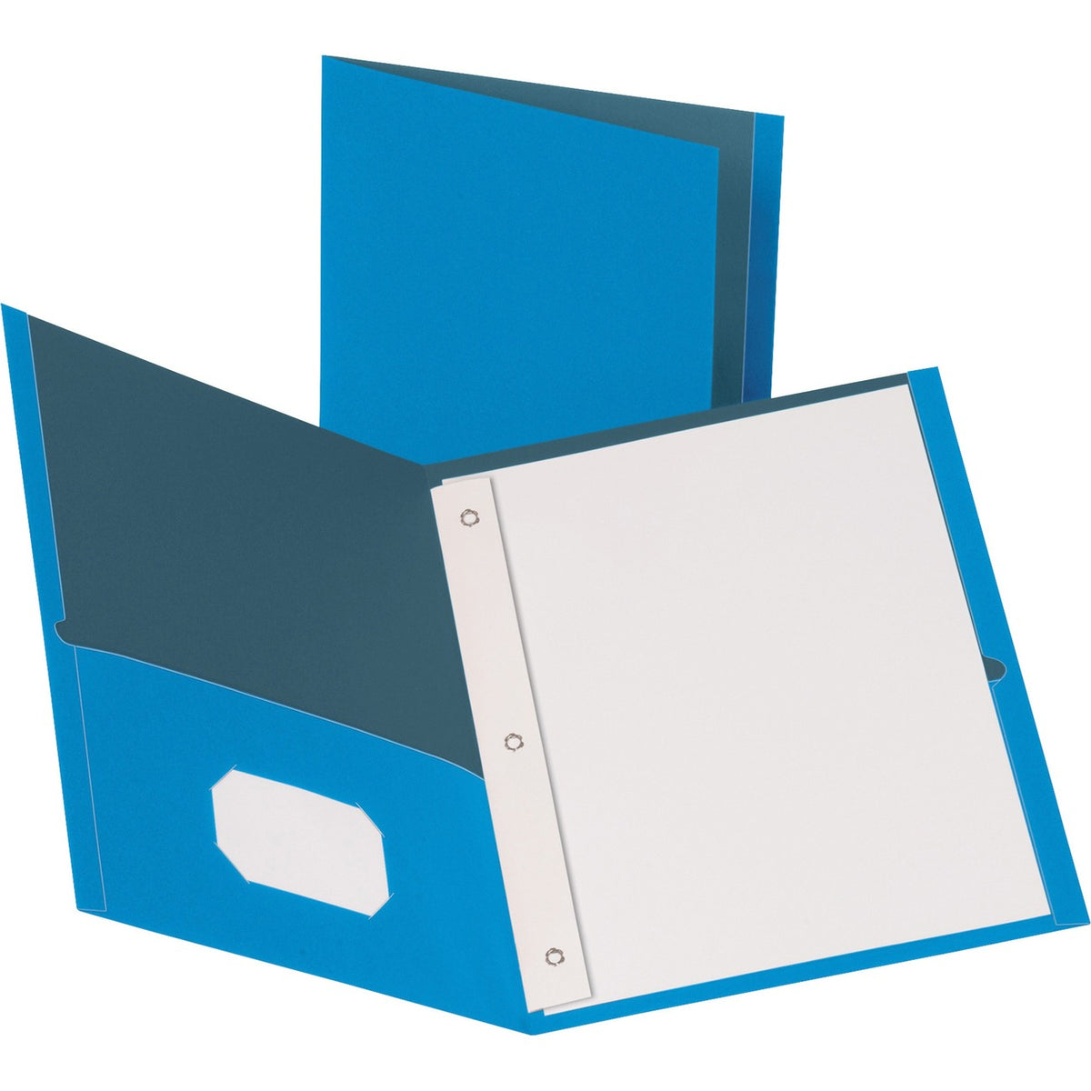 Business Source Folder 2Pocket W/Fastnr Lbe