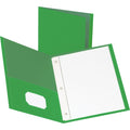 Business Source Folder 2Pocket W/Fastnr Gn