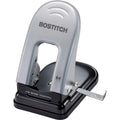 Punch 2-Hole 40Sh Blk/Slvr