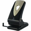 Business Source Punch 2-Hole 65Sh Black/Gry