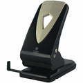 Business Source Punch 2-Hole 65Sh Black/Gry
