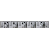 Genuine Joe Cleaning Tool Wall Organizer Rack