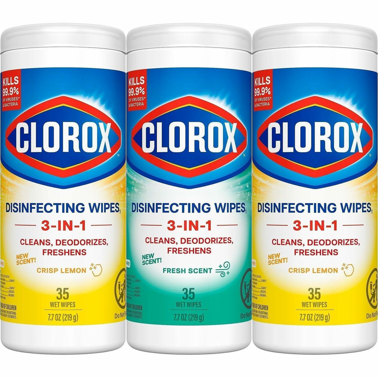 Clorox Wipes Disinfecting 3 Bt/Pk