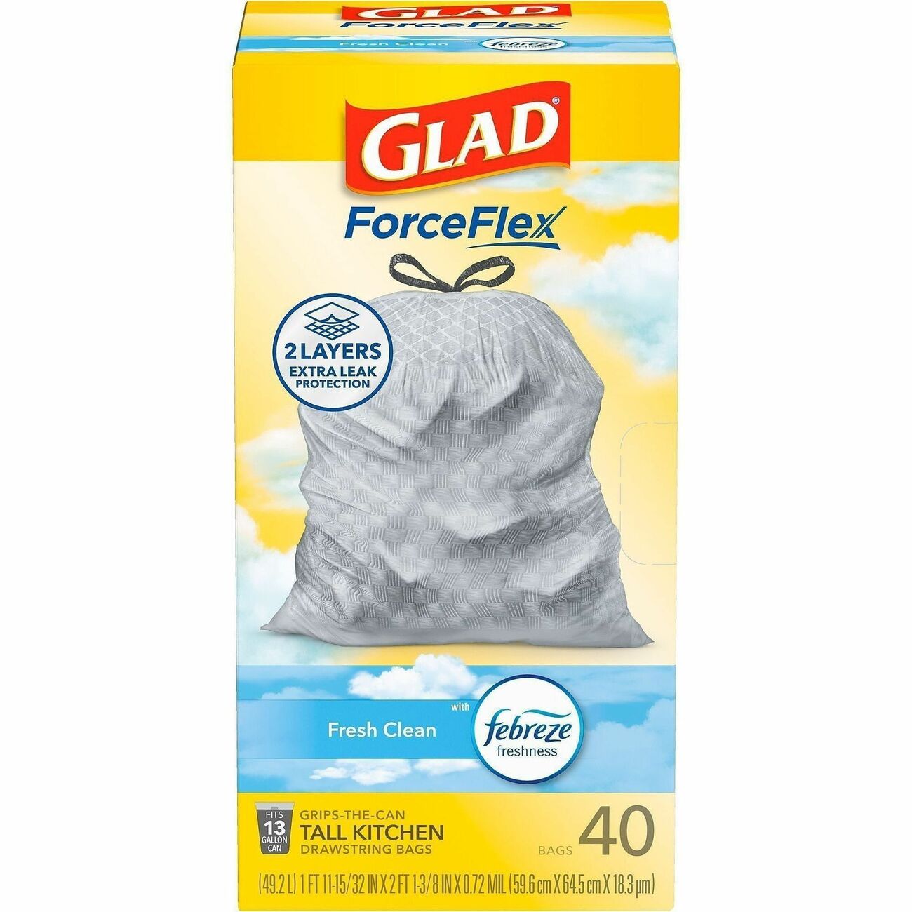 Clorox Bag Trash Kitchn 13Gal 40Ct