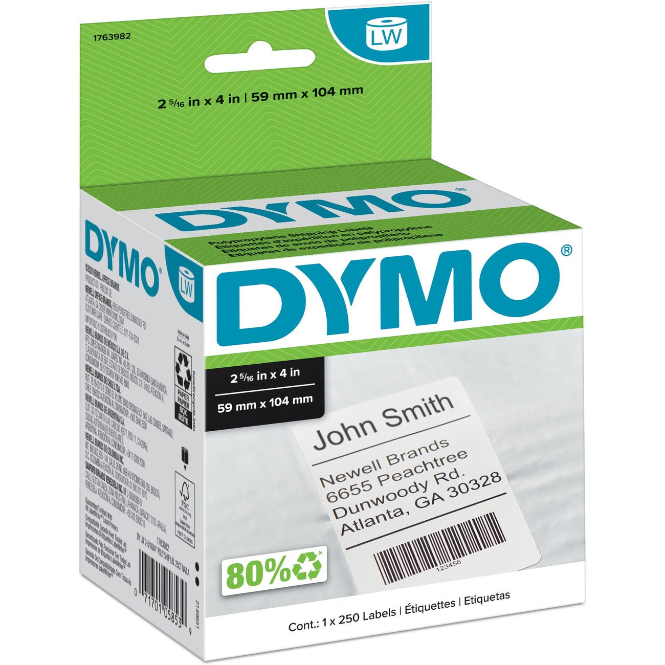 DYMO Labels Shpg Lw Poly We
