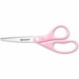 Westcott 8" Breast Cancer Awareness Straight Scissors