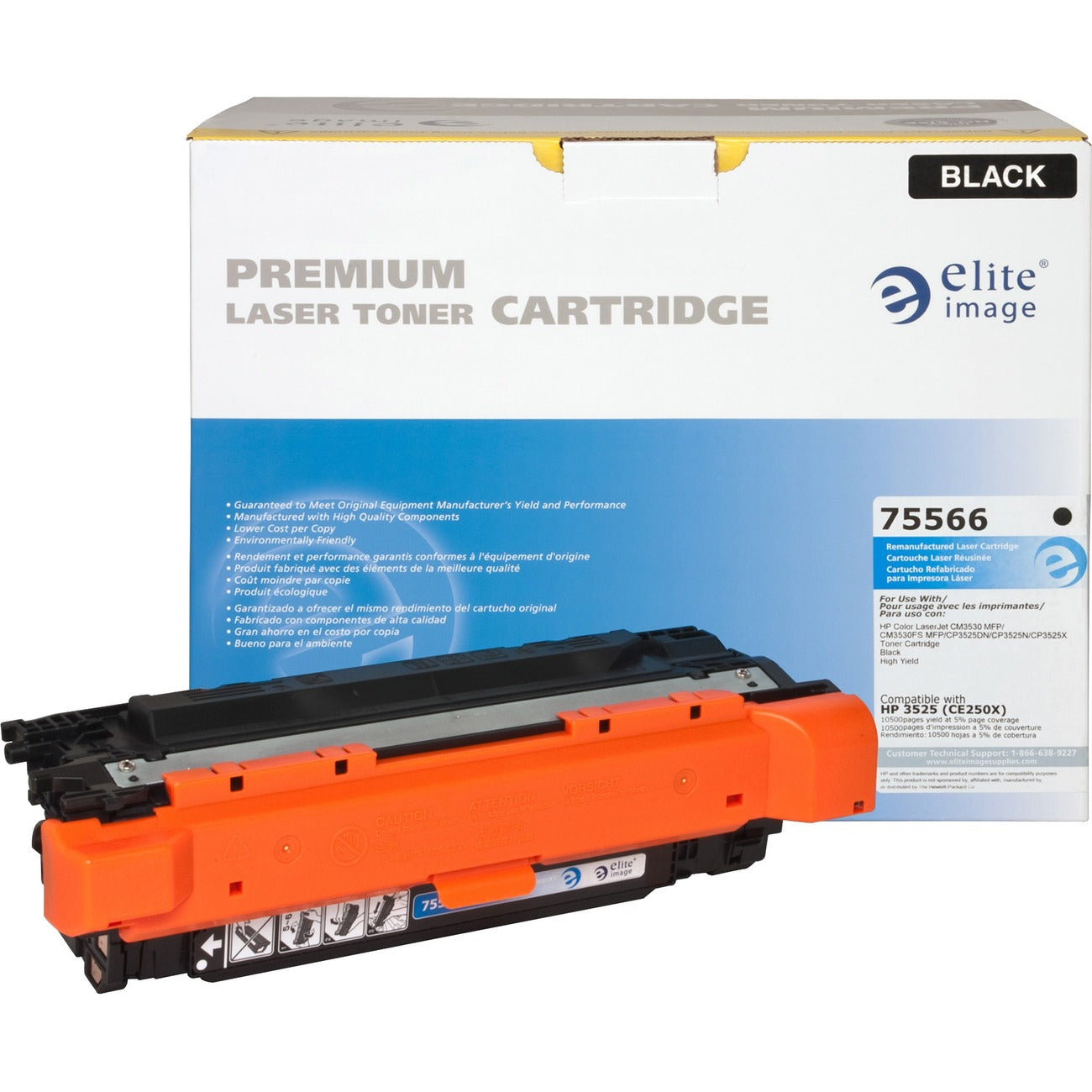 Elite Image Crtdg Hp Ce250X Bk Hy