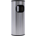 Genuine Joe Ashtray 3 Gal Bin Stnls Stl