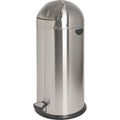 Genuine Joe Bin Pedal 13.5 Gal. Ss