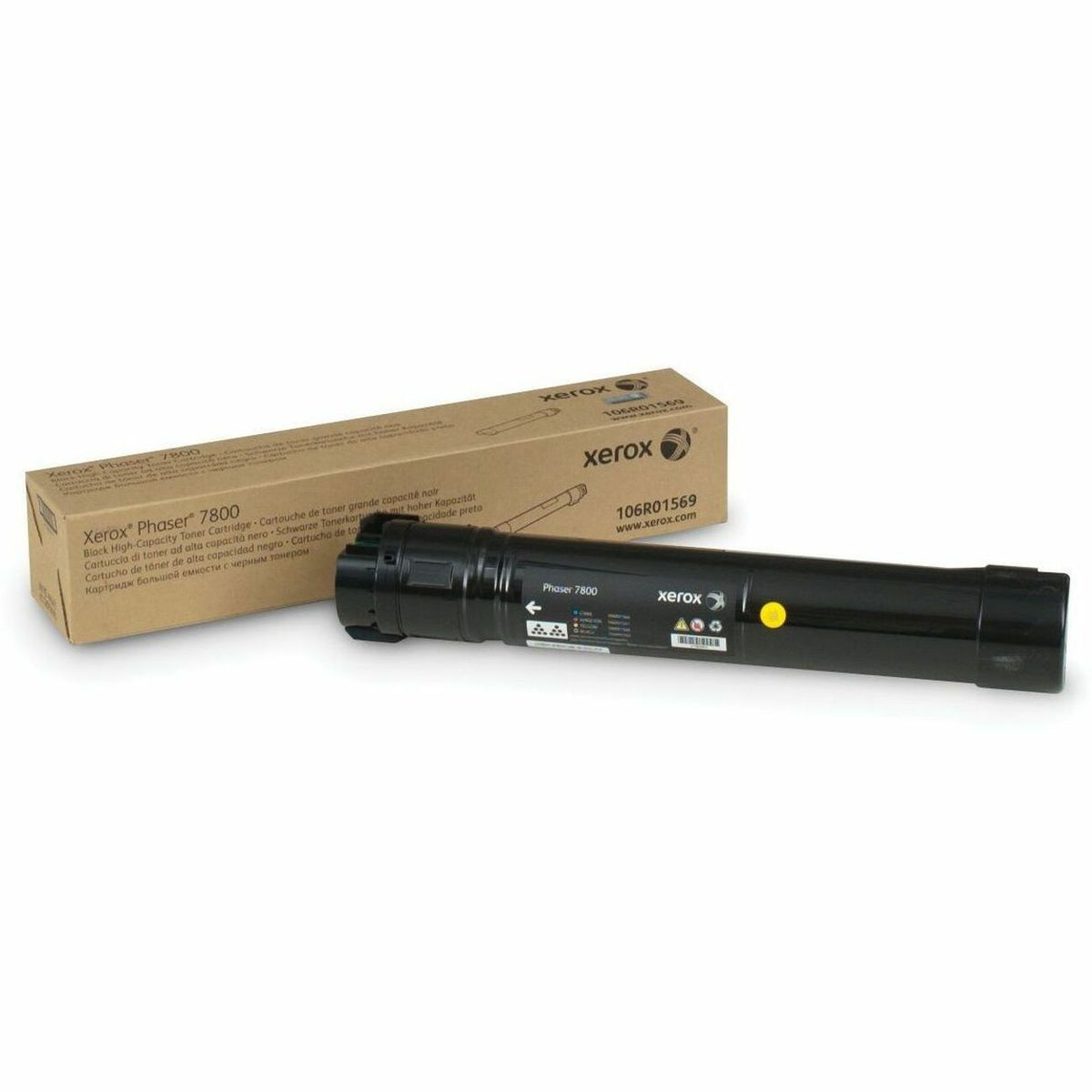 Xerox Original High Yield Laser Toner Cartridge - Black - 1 Each