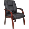 Guest Chair Blk Chy