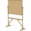 Board Wood Rev Cork 4X6 Nat