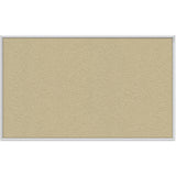Ghent Vinyl Bulletin Board with Aluminum Frame
