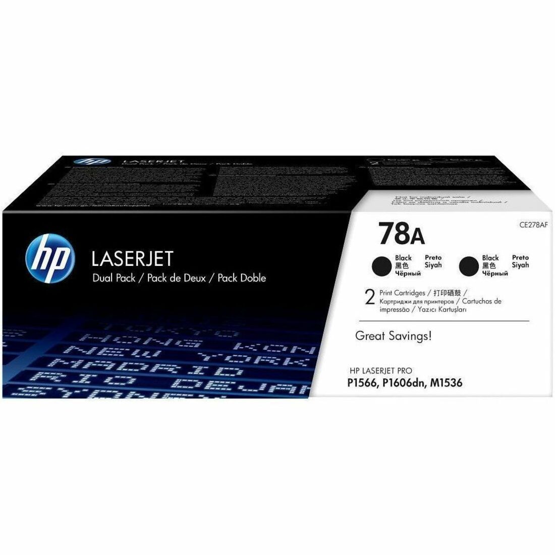 HP Crtdg Lj Hp 78A Bk 2 Pk