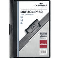 Durable Cover Rprt Duraclip 60Sh Bk