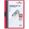 Durable Cover Rprt Duraclip 30Sh Rd