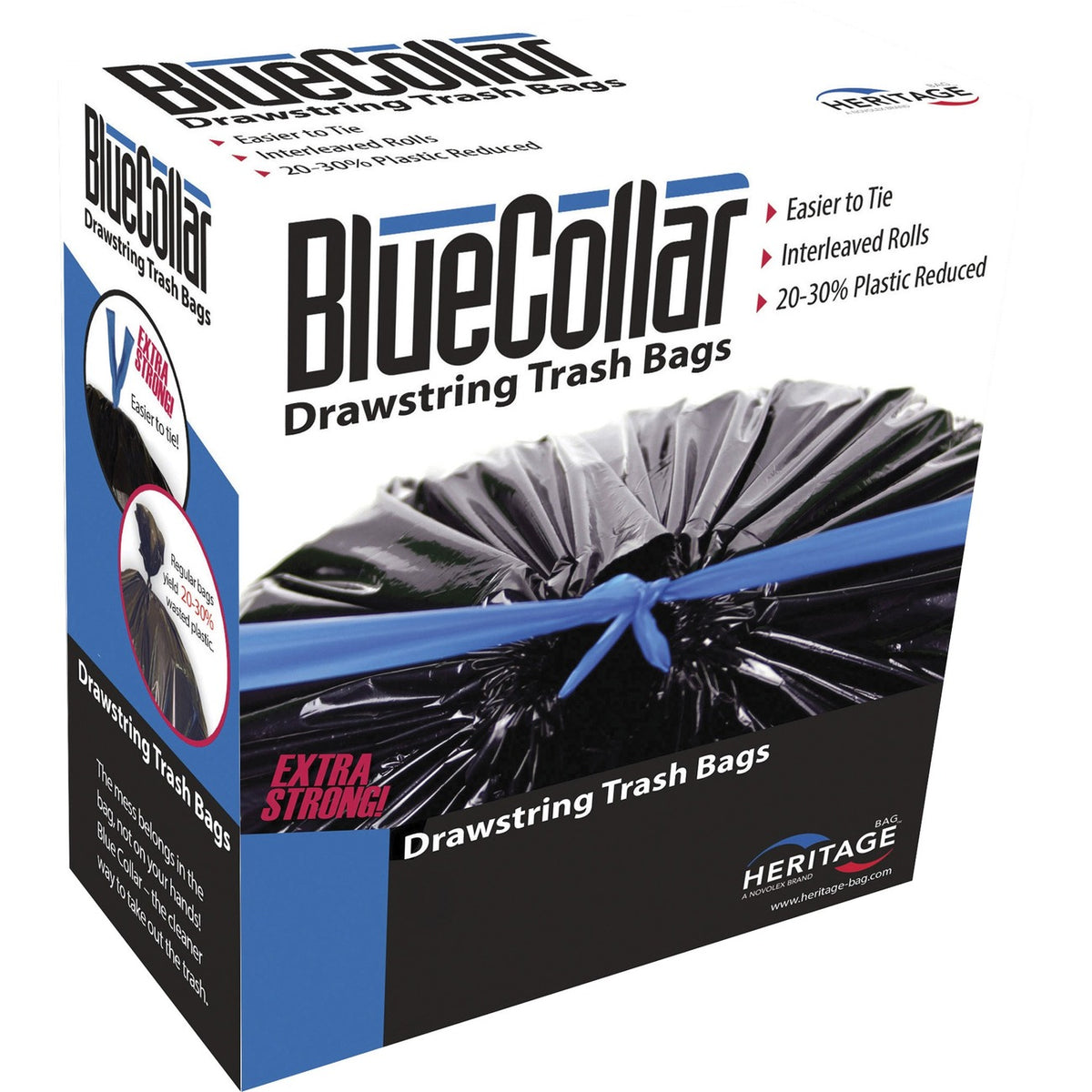 Liner Can 30Gal Black 65Lb
