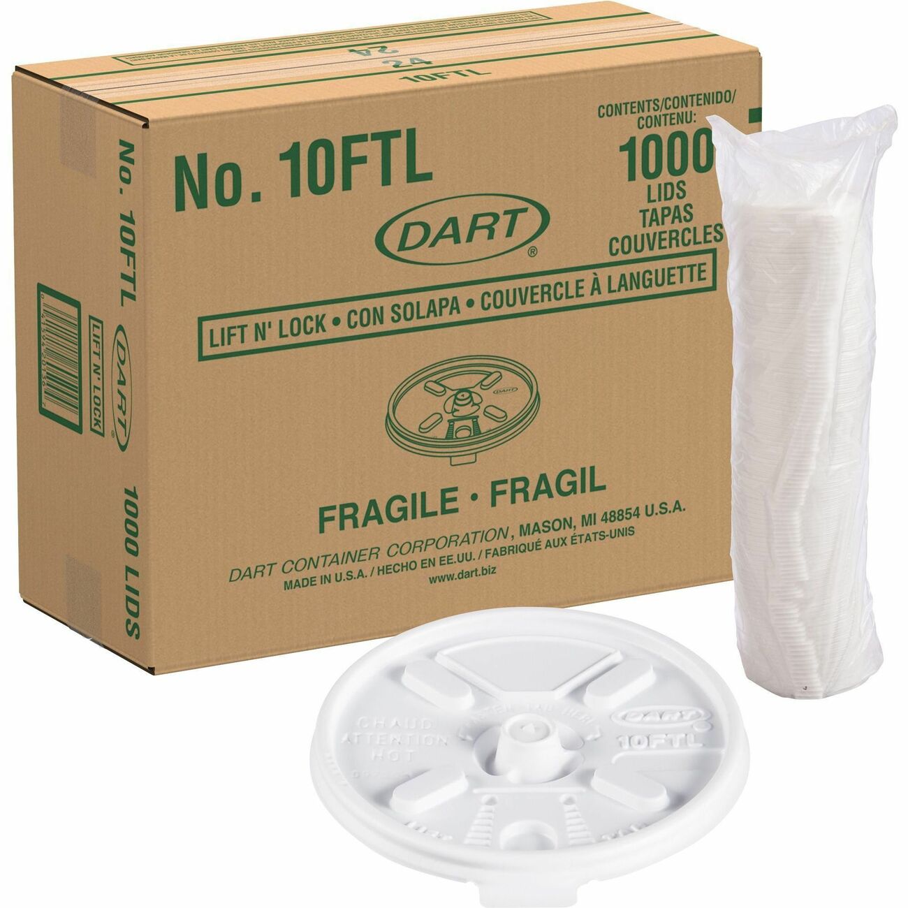 Lid Cup Foam F/10Oz Cup