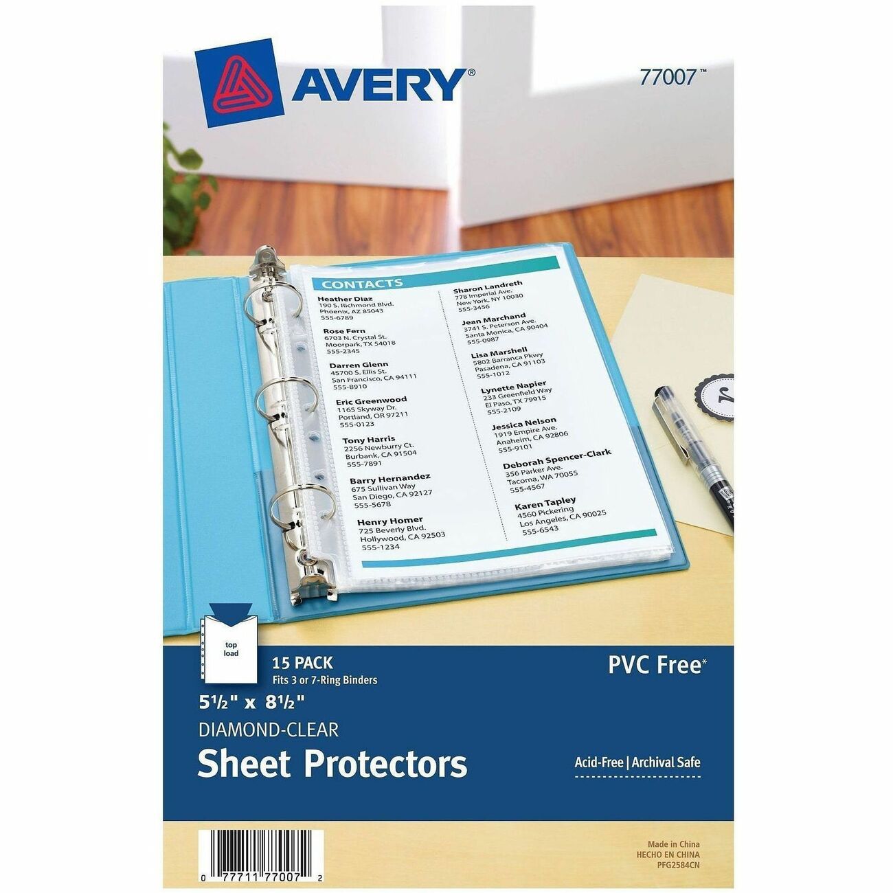 Avery Sheet Protector Mini