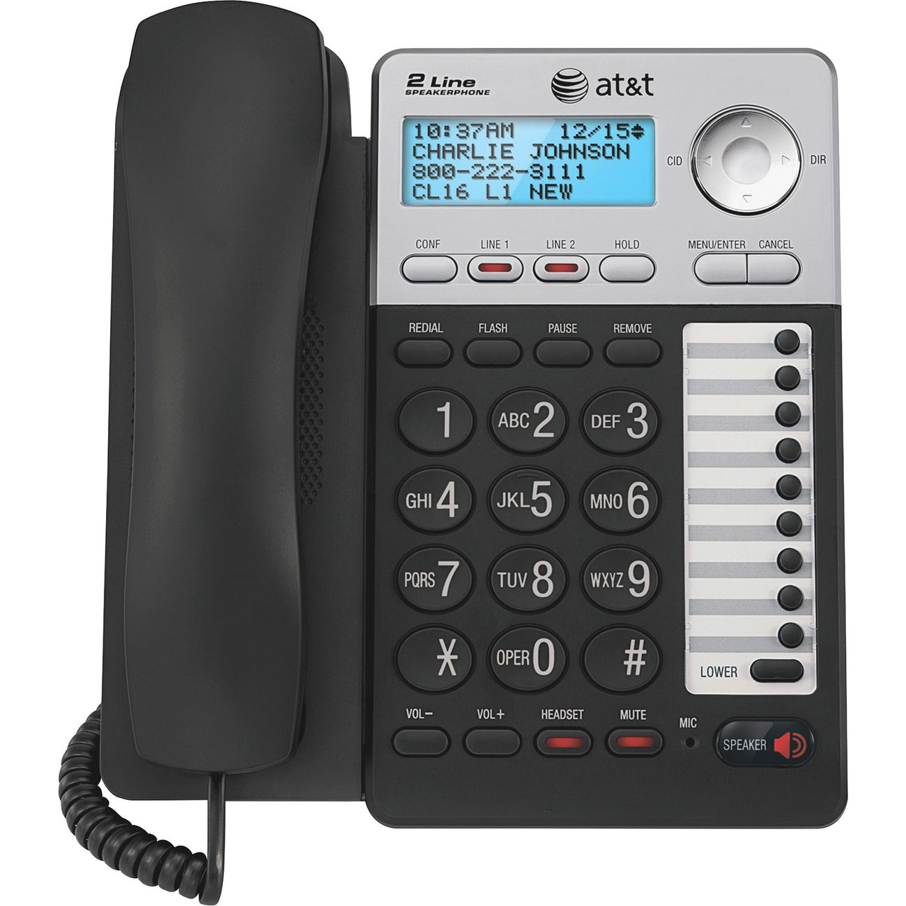 Speakerphone 2-Line Corded