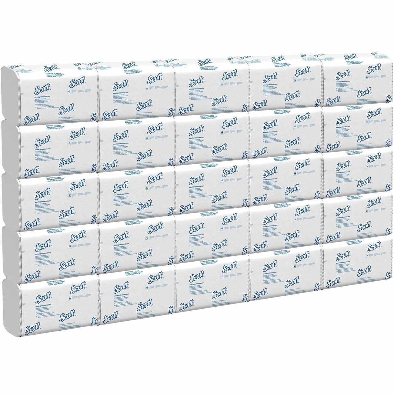 Kimberly-Clark Professional Towel Scottfold Multi White