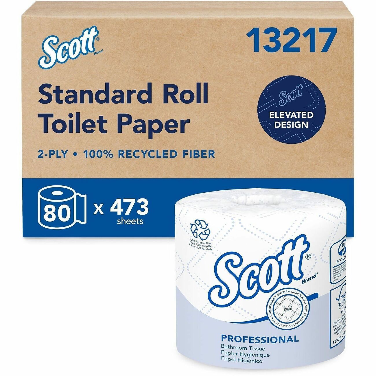 Kimberly-Clark Professional Tissue Bath Rcy 473Sh