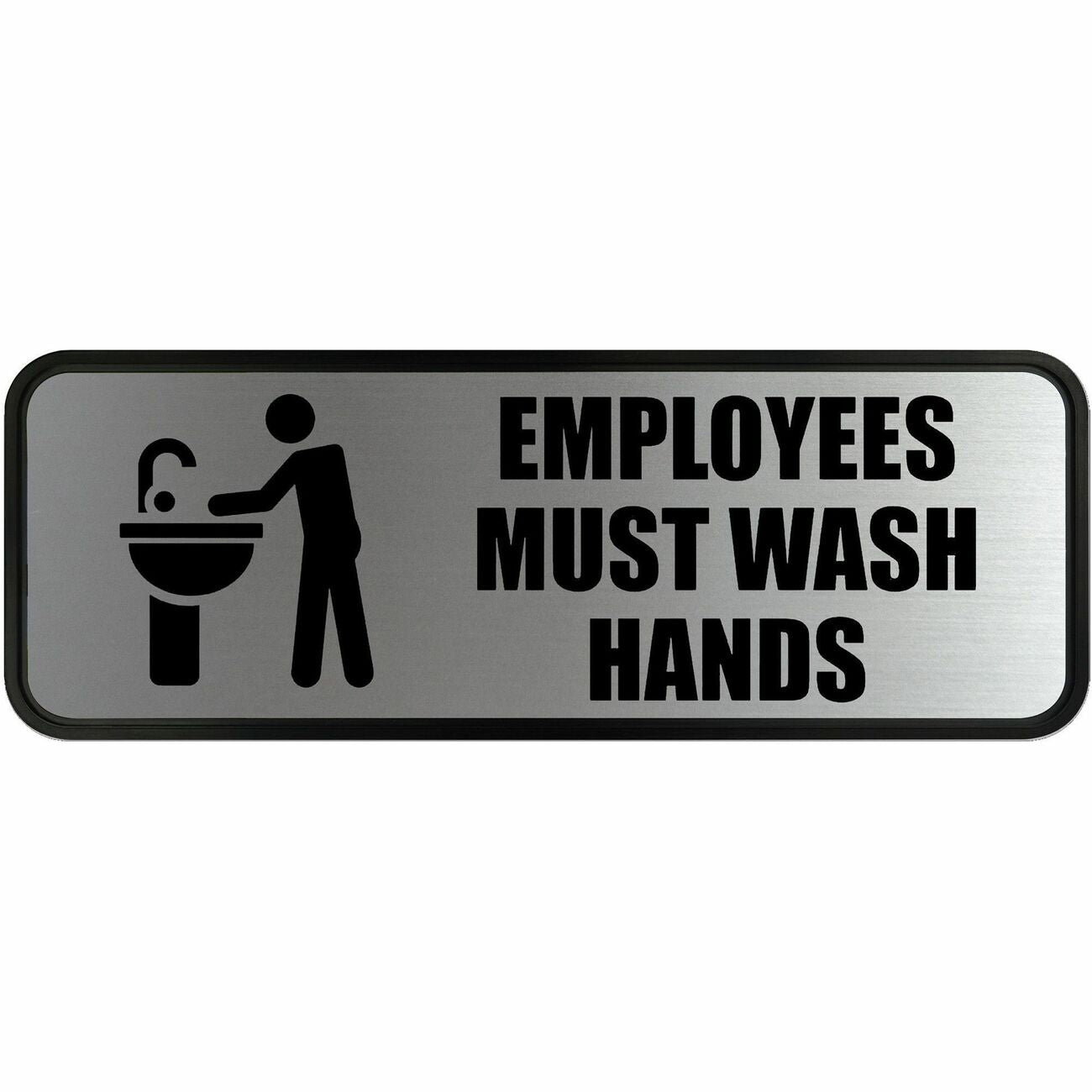 Sign Employees Must Wa Sv