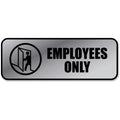 Sign Employees Only Me Sv