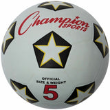 Champion Sports Rubber Soccer Ball Size 5