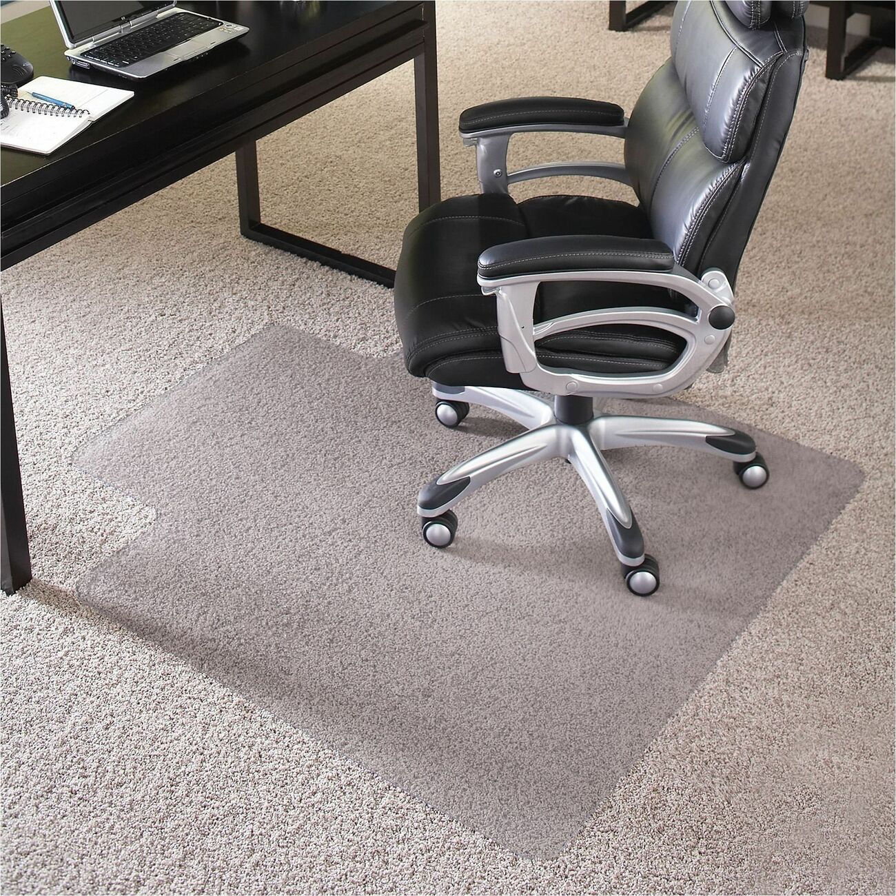 Chairmat Hipile 36X48 Clr