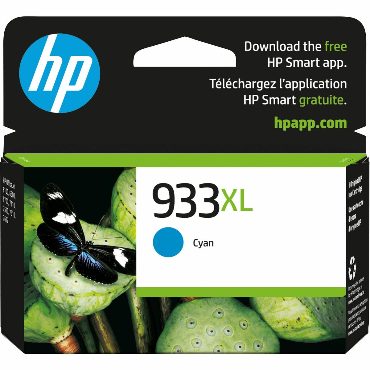 HP Crtdg Hp 933Xl Cyn