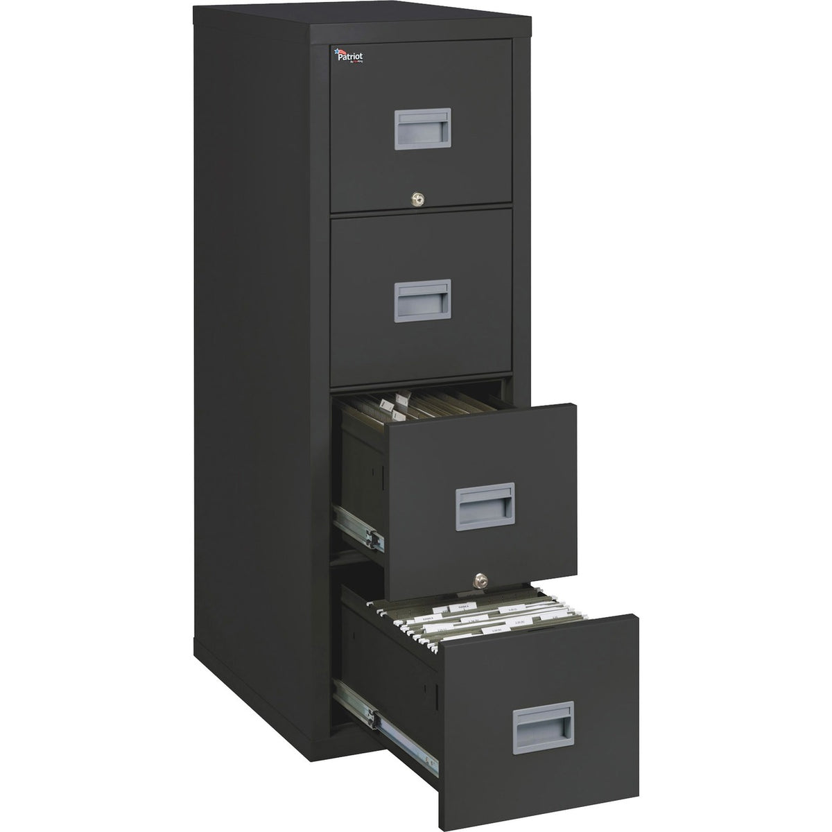 File Fire 4Dr Bk 25 Lt/Lg