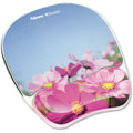 Fellowes Rest Wrist W/Pad Flwrs Pk