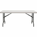 Table Folding 30inX60in Platinum