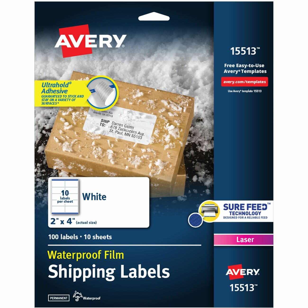 Avery Label Laser We10Up