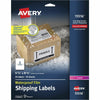 Avery Labels Wthr Prf 2Up We 20Pk