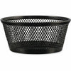 Universal Jumbo Mesh Storage Dish, 4.38" Diameter x 2"h, Black