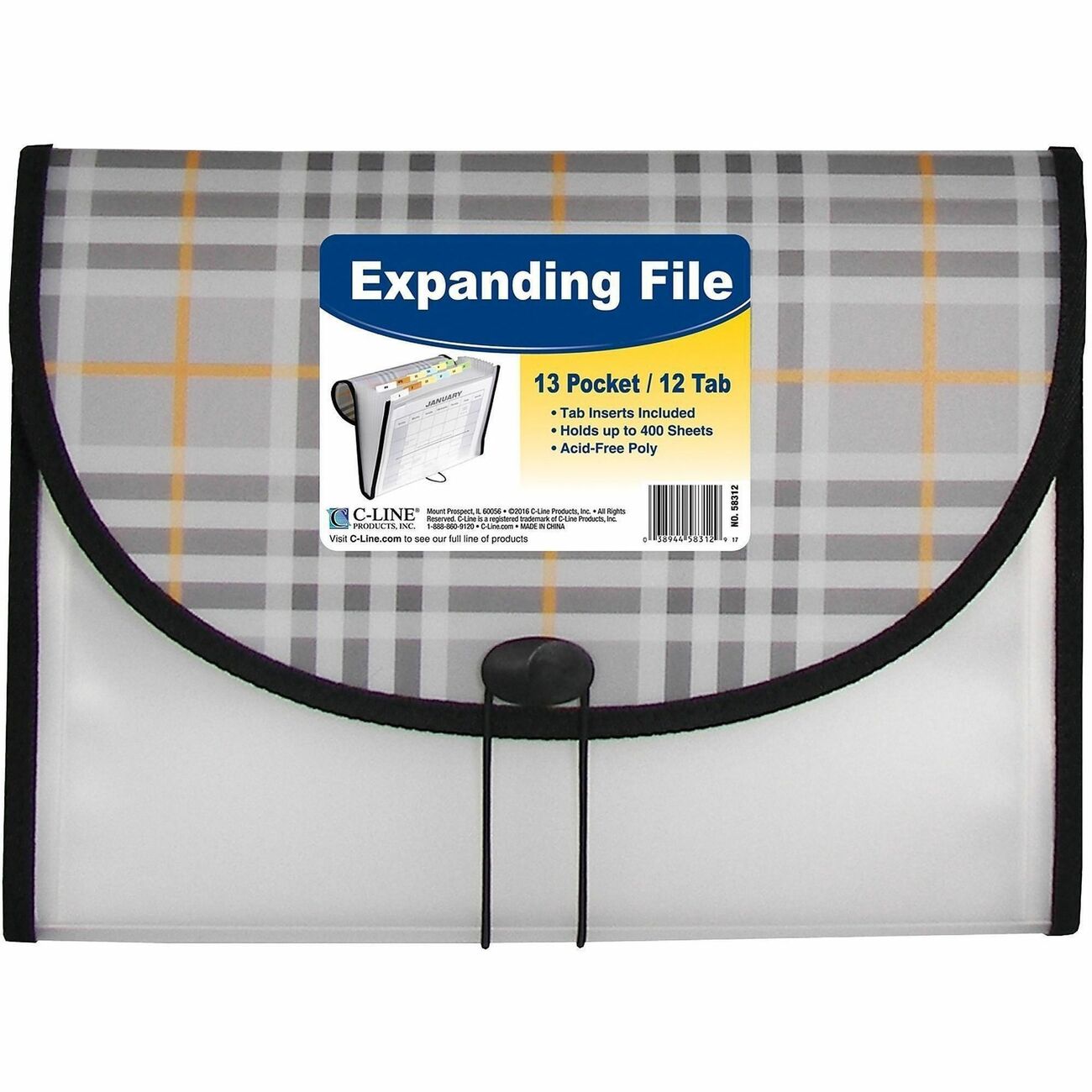 C-Line Pocket 13 Exp Fle Ltr Gywe
