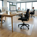 Lorell Lipped Non-Studded Chair Mat for Hard Floors - 45" x 53"