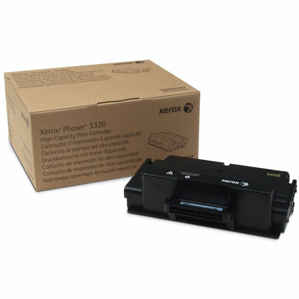 Xerox Original Laser Toner Cartridge - Black - 1 Each