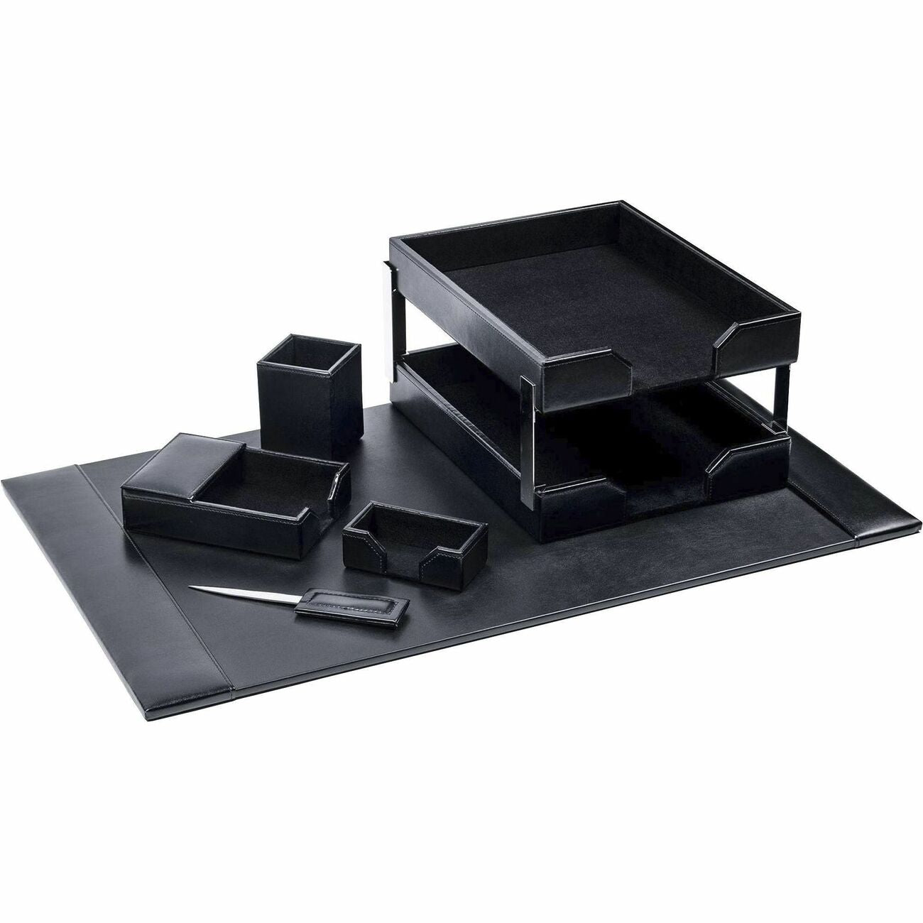 Dsk St Bnd Lthr Bk 8Pc
