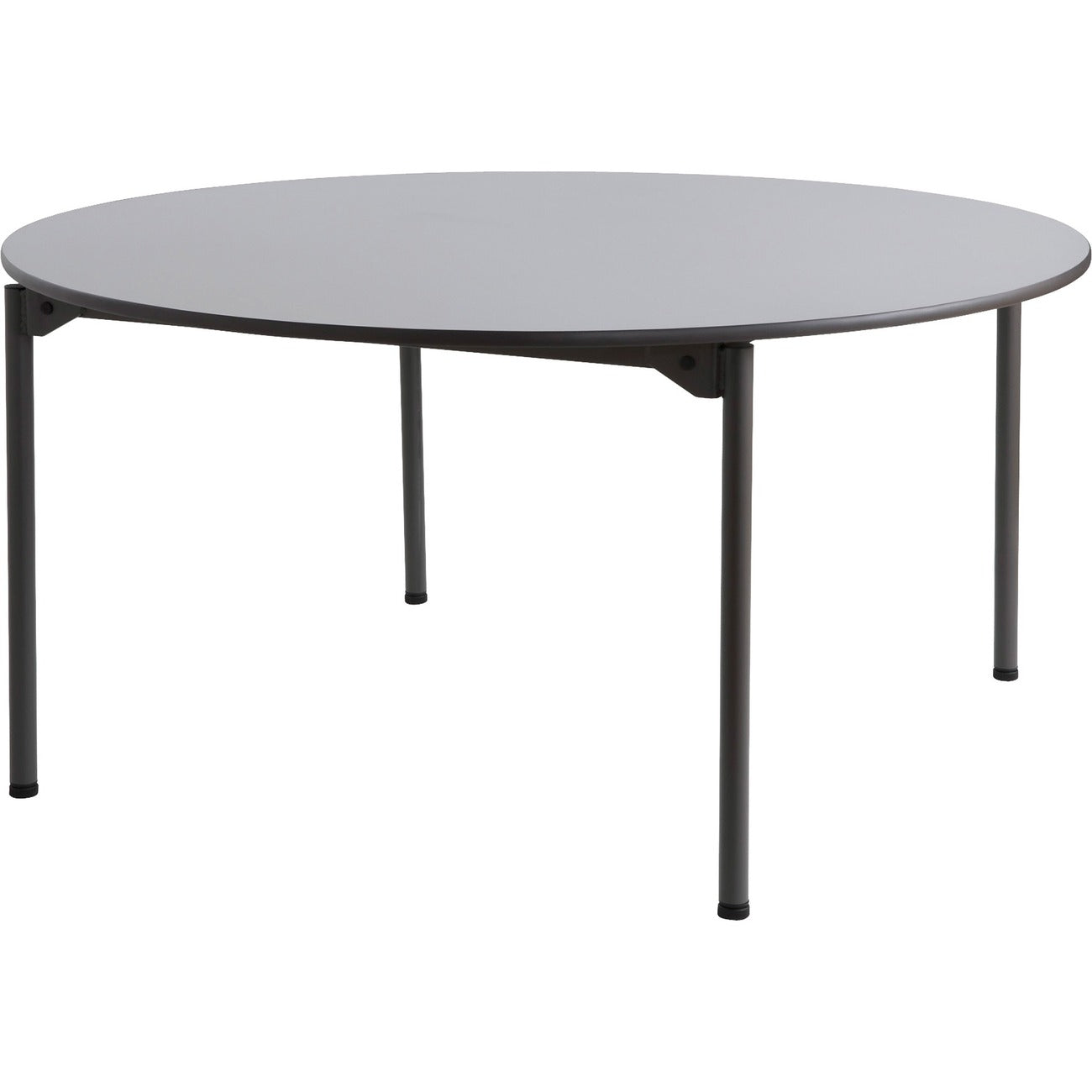 Table Flding Wood 60 Rnd Gy