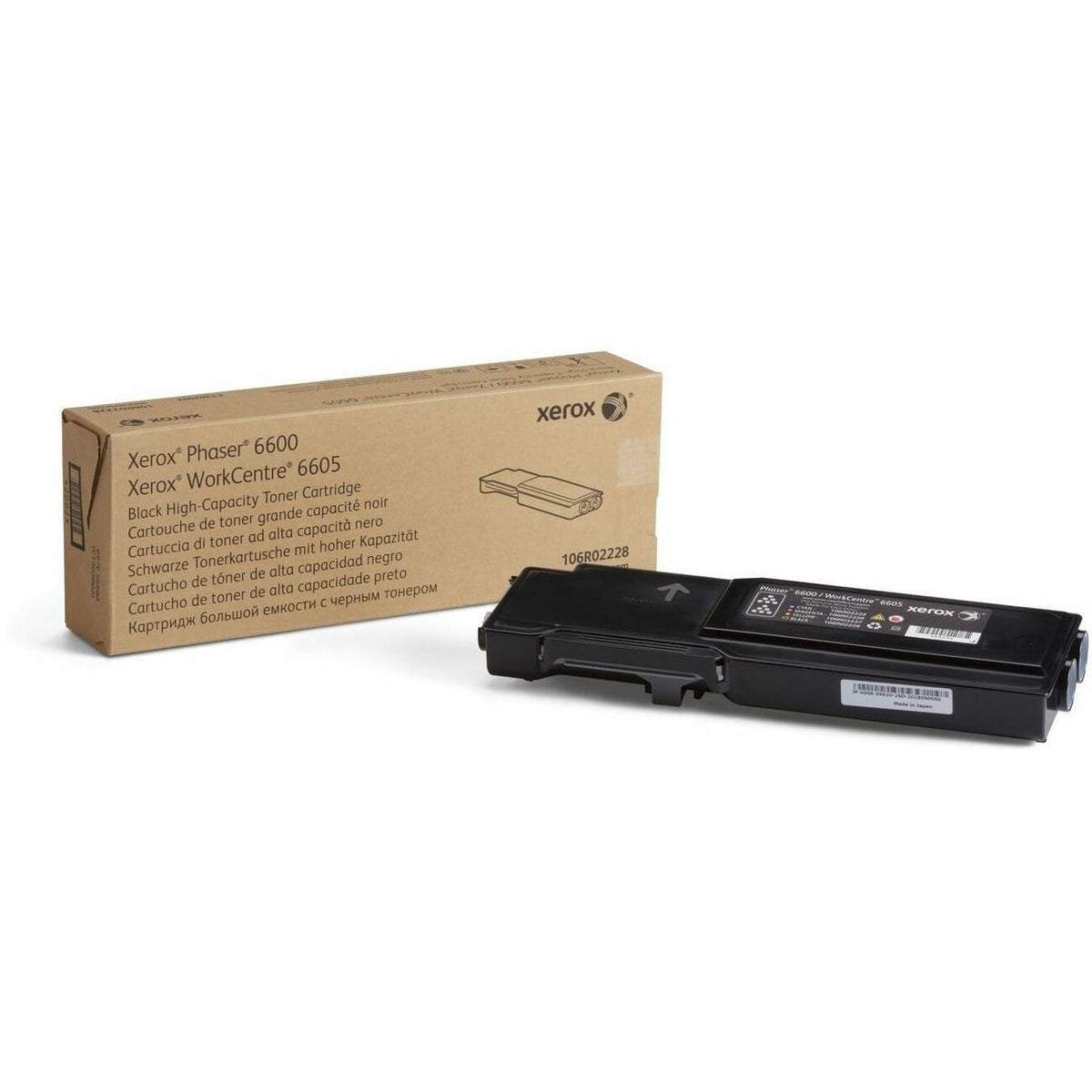 Xerox Original High Yield Laser Toner Cartridge - Black - 1 Each