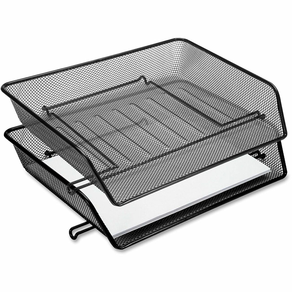 Lorell Side-loading Mesh Document Tray