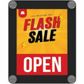 deflecto Display 2 Sided Window