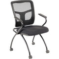 Lorell Mesh Training Chairs (2-Pack)