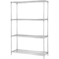 Lorell Industrial Wire Shelving